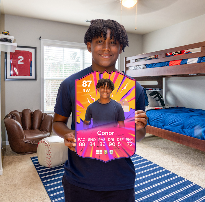 Hero Card in Bedroom