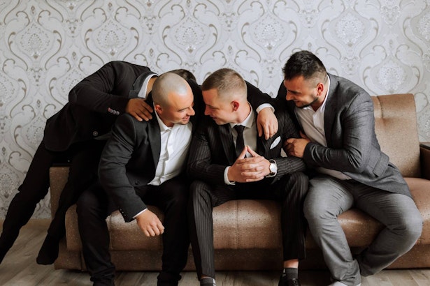 groom and groomsmen