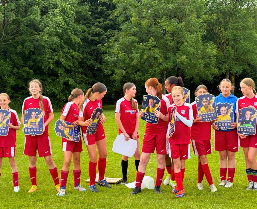 Why Choose Us (Longsands Girls Team Photo)