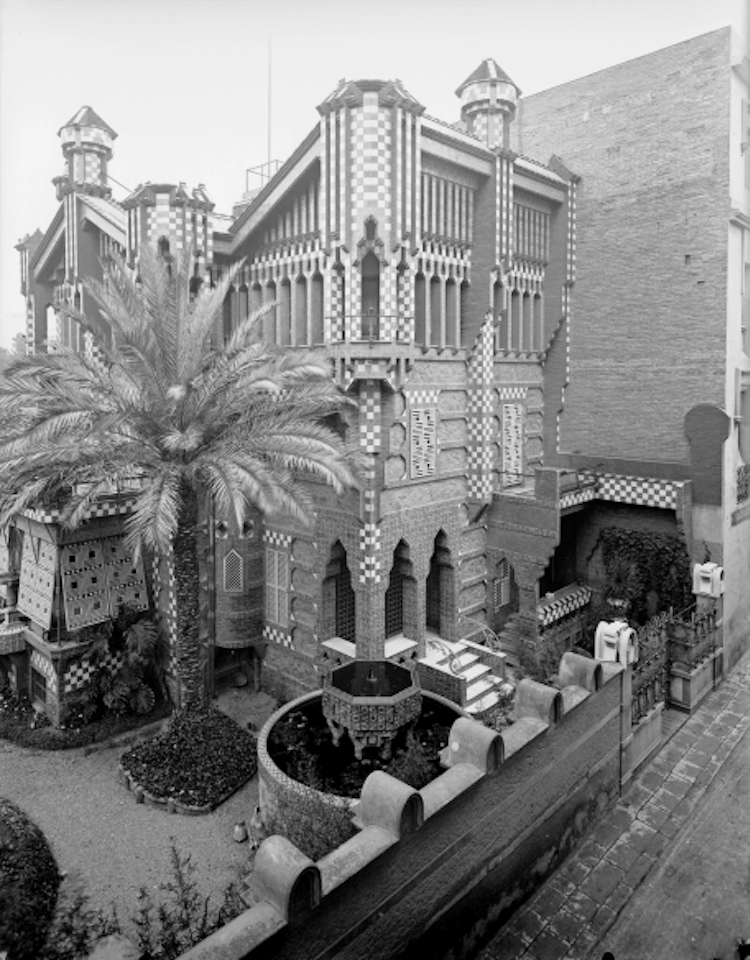 Casa Vicens before 1925. Arxiu Centre Excursionista de Barcelona
