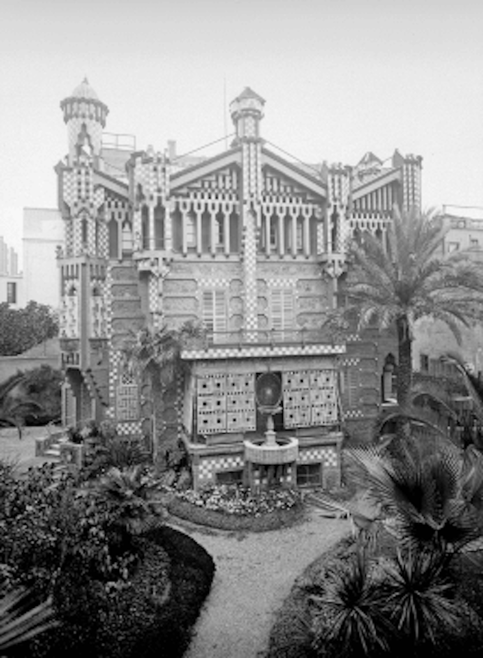 Casa Vicens before 1925. Arxiu Centre Excursionista de Barcelona
