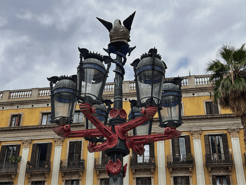 Farolas, Plaza Real & Plaza Palacio