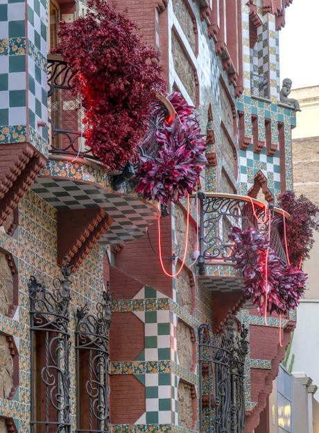 Casa Vicens Gaudí pays homage to the modernist poet Joan Maragall with its Christmas decorations