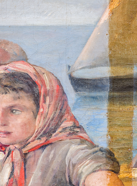 Casa Vicens begins the year with the restoration of the Francesc Torrescassana paintings