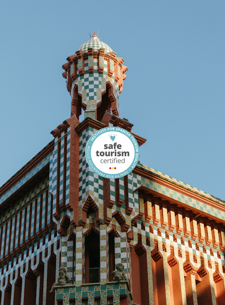 Casa Vicens, the first museum in Barcelona to obtain the Safe Tourism Certified seal