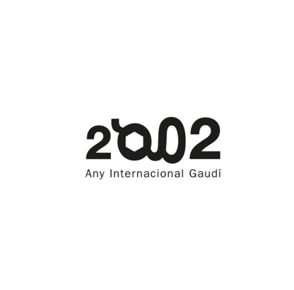 Logo of the Gaudí Year 2002.