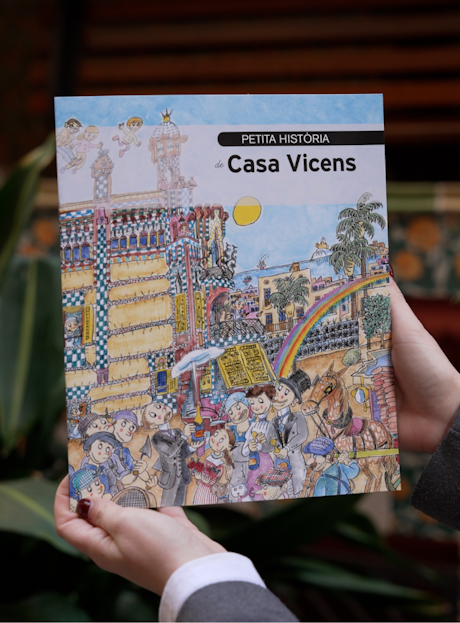 Pilarín Bayés il·lustra una nova “Petita Història” amb la Casa Vicens Gaudí com a protagonista