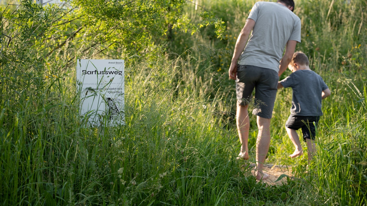 Barfussweg Areal Bach Barfussweg Areal Bach