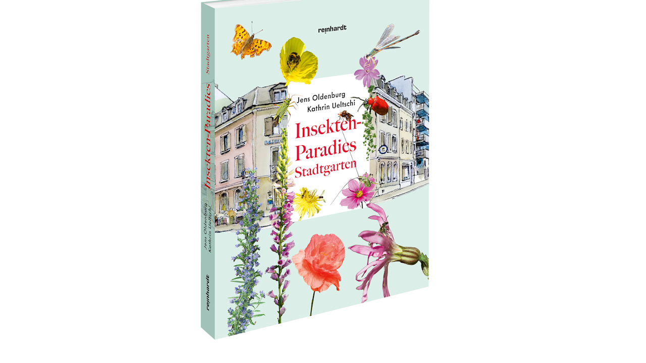 Insektenparadies Stadtgarten -Dieses Buch zeigt, wie Stadtgrün in Oasen für Menschen, Tiere und Pflanzen verwandelt werden können.