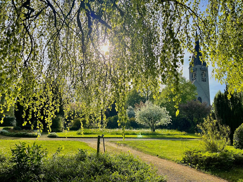 Frühling auf dem Evangelischen Friedhof