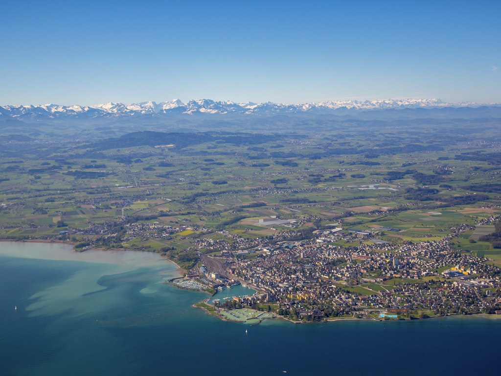 Romanshorn aus der Vogelperspektive / Joachim Mende