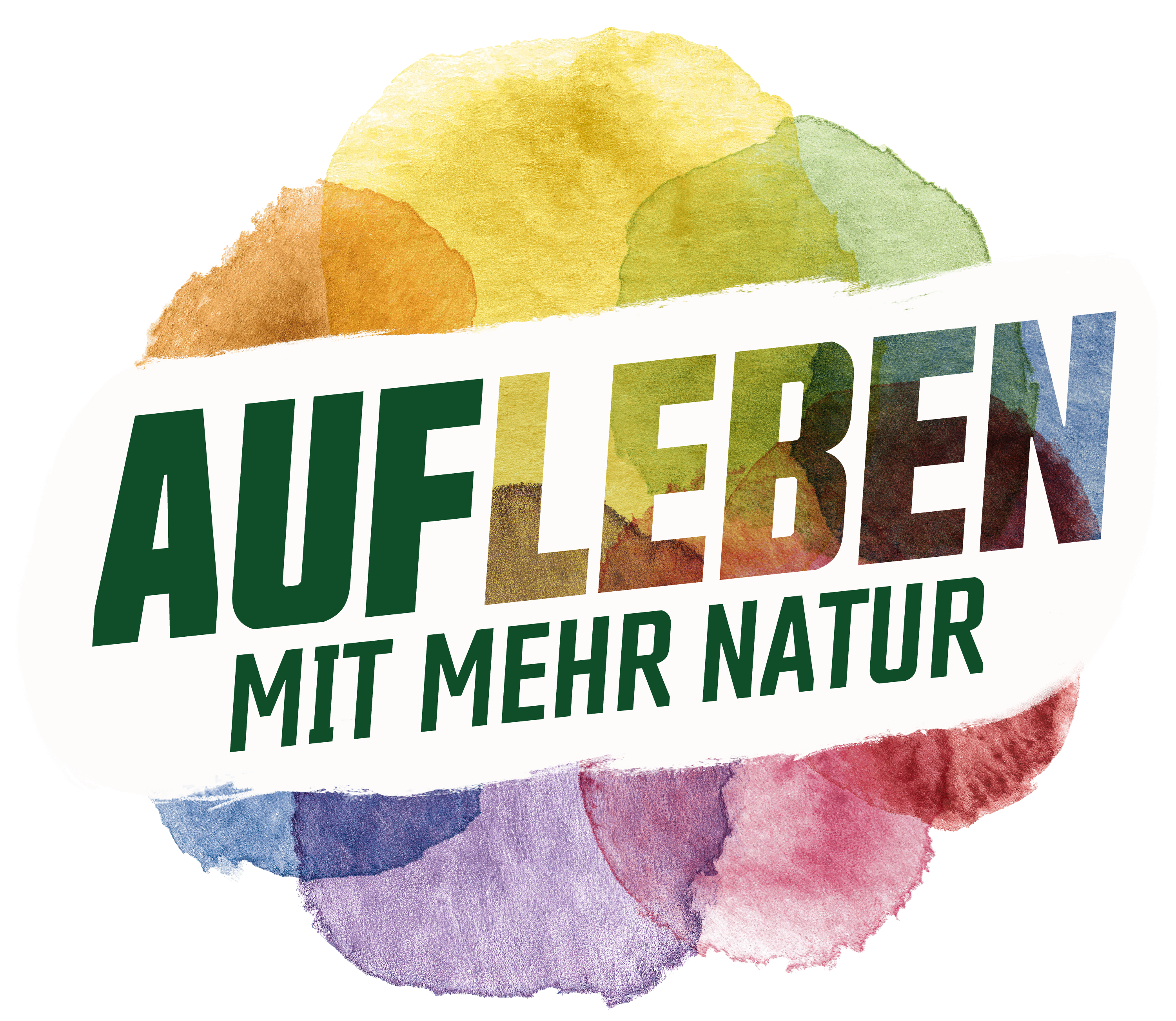 Logo «Aufleben – mit mehr Natur» Logo «Aufleben – mit mehr Natur»