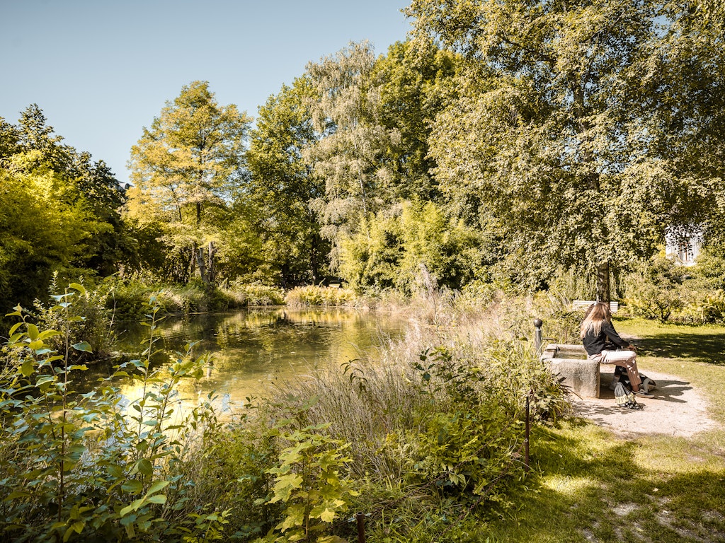 Le parc Elfenau est une oasis de fraîcheur.