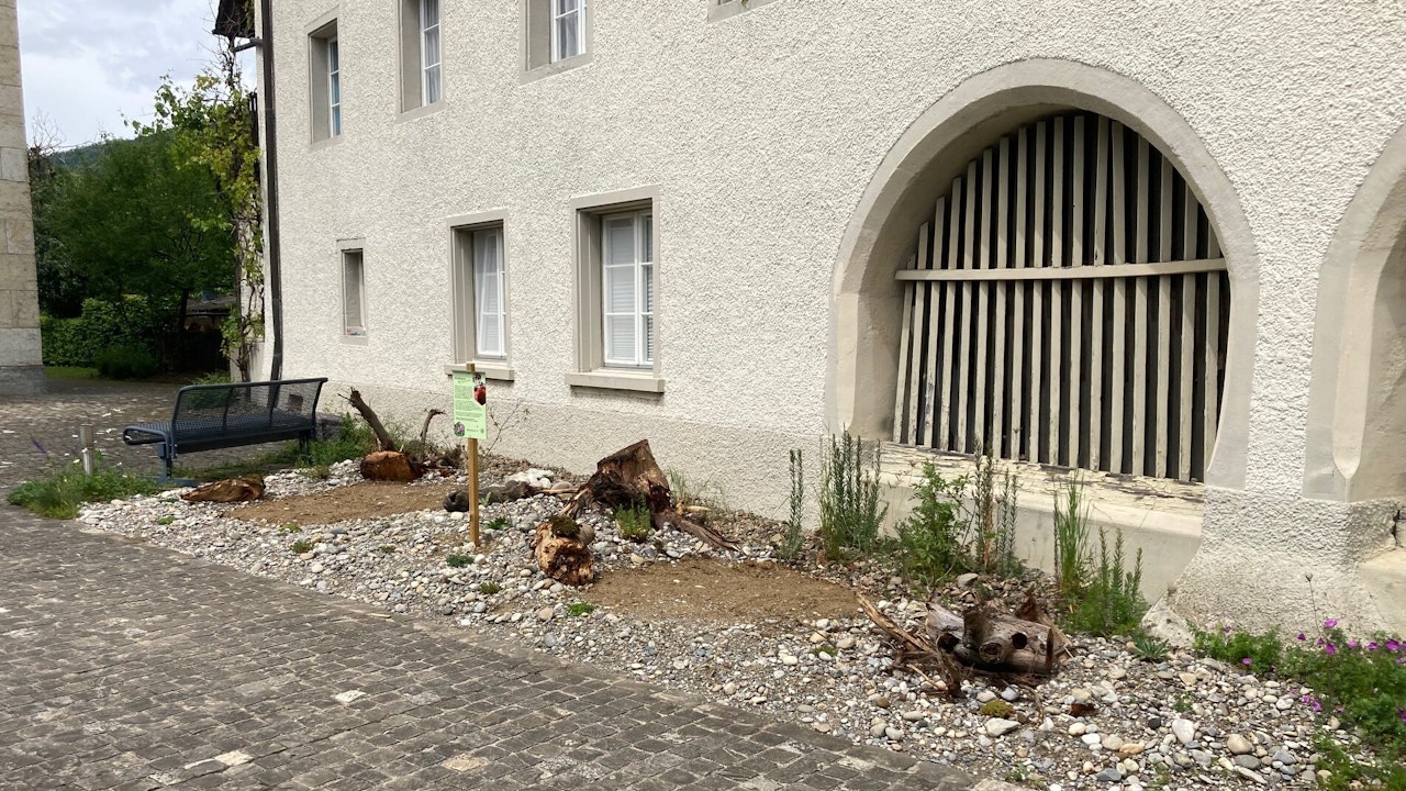 Mit einer Informationstafel lässt sich nicht nur das Verständnis für Biodiversität fördern, sondern auch wertvolles Wissen an Besucher:innen weitergeben.