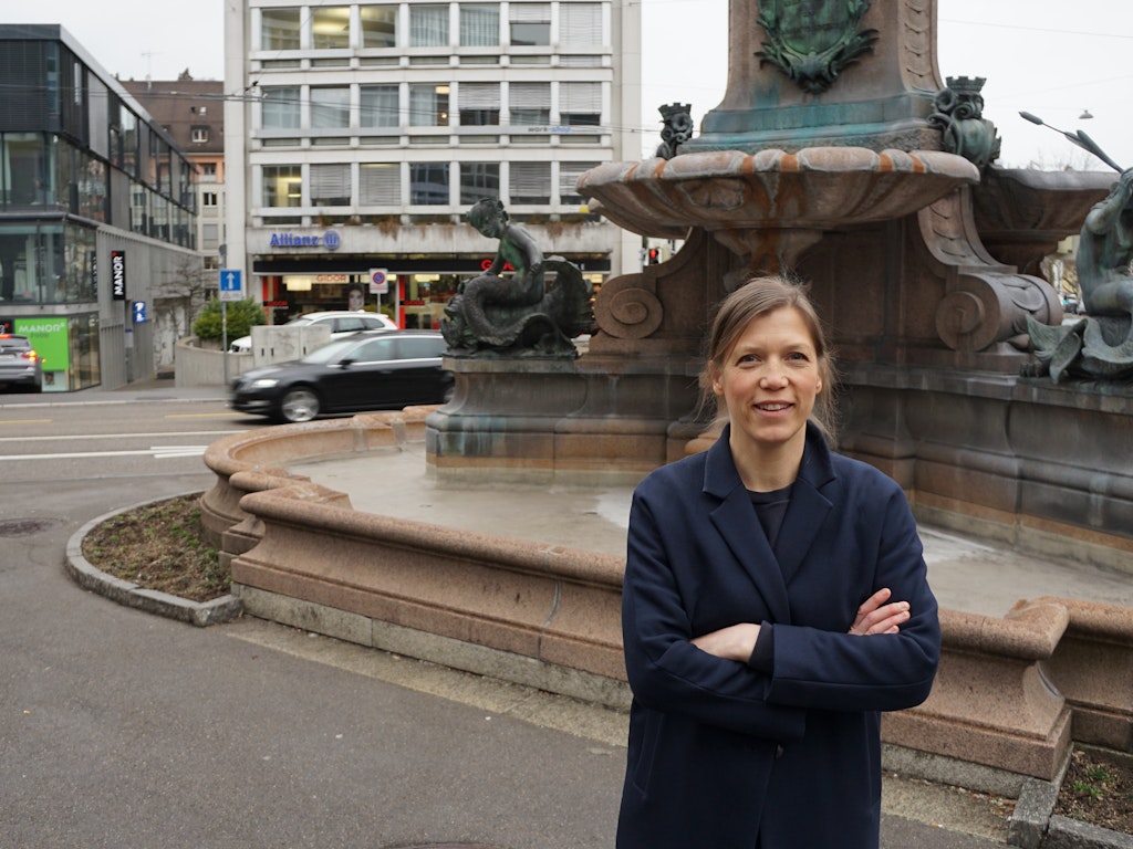 Regula Geisser ist Co-Geschäftsleiterin des Vereins Grünes Gallustal