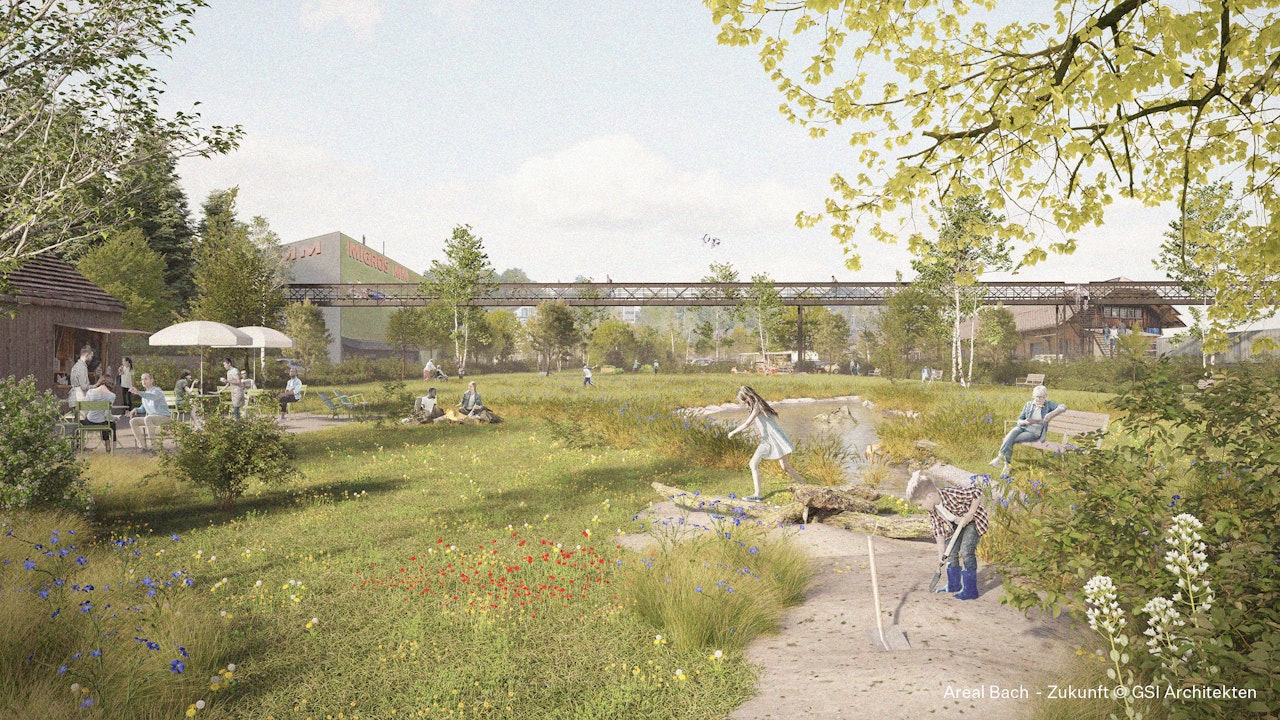 Areal Bach Zukunft