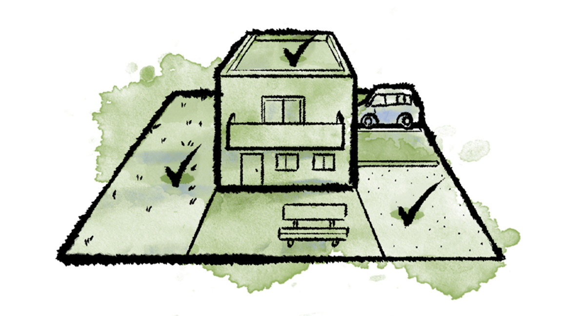 Hast du entdeckt, was alles möglich ist? Dann wähle aus, welche Fläche du als Erstes aufleben lassen willst. Vielleicht beginnst du mit einer, vielleicht mit mehreren – du entscheidest.