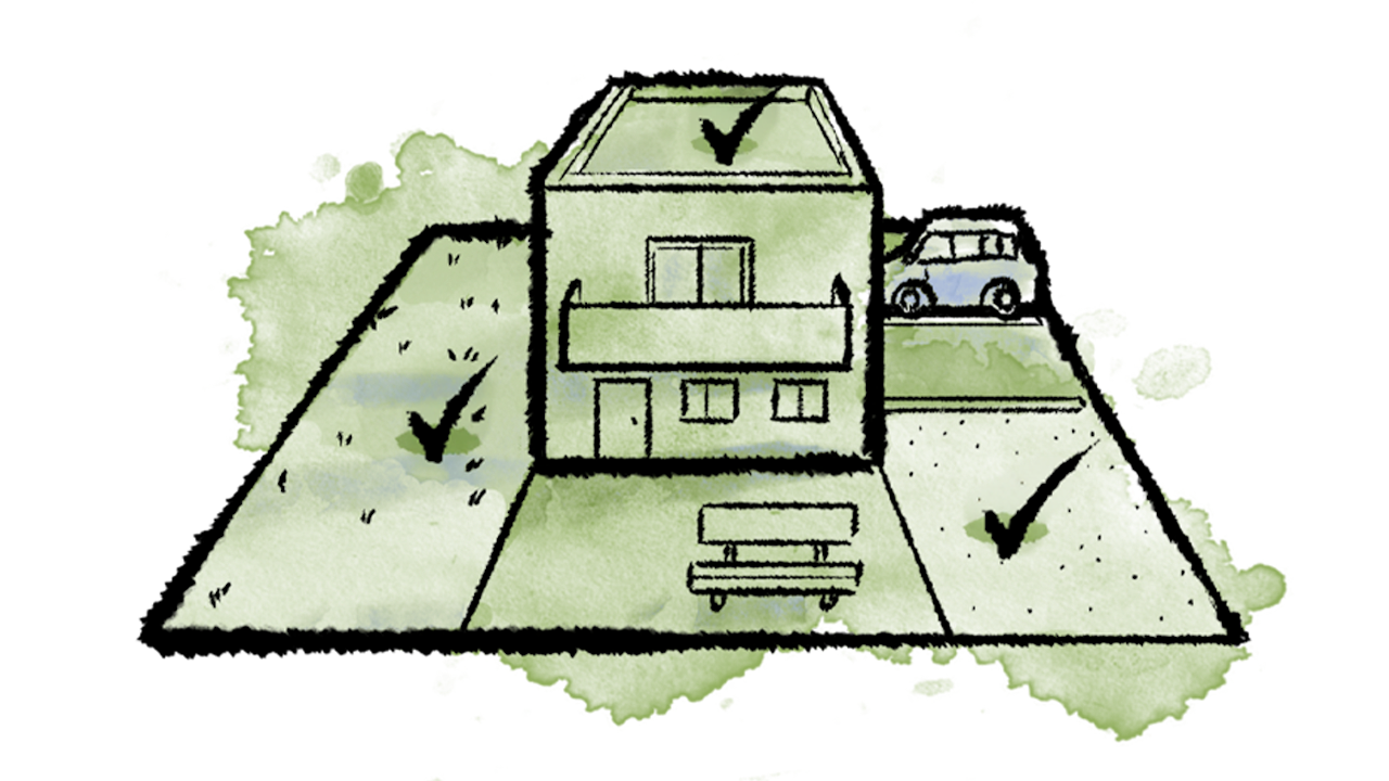 As-tu découvert tout ce qui est possible? Alors, sélectionne la surface à laquelle tu veux redonner vie en premier. Tu commences peut-être avec une seule, peut-être avec plusieurs – c’est toi qui décides.