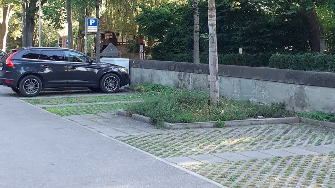 Selbst in Rasengittern findet sich Vielfalt.