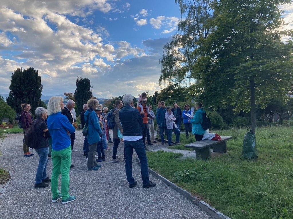 Abendspaziergang in Uetikon zum Thema Igel