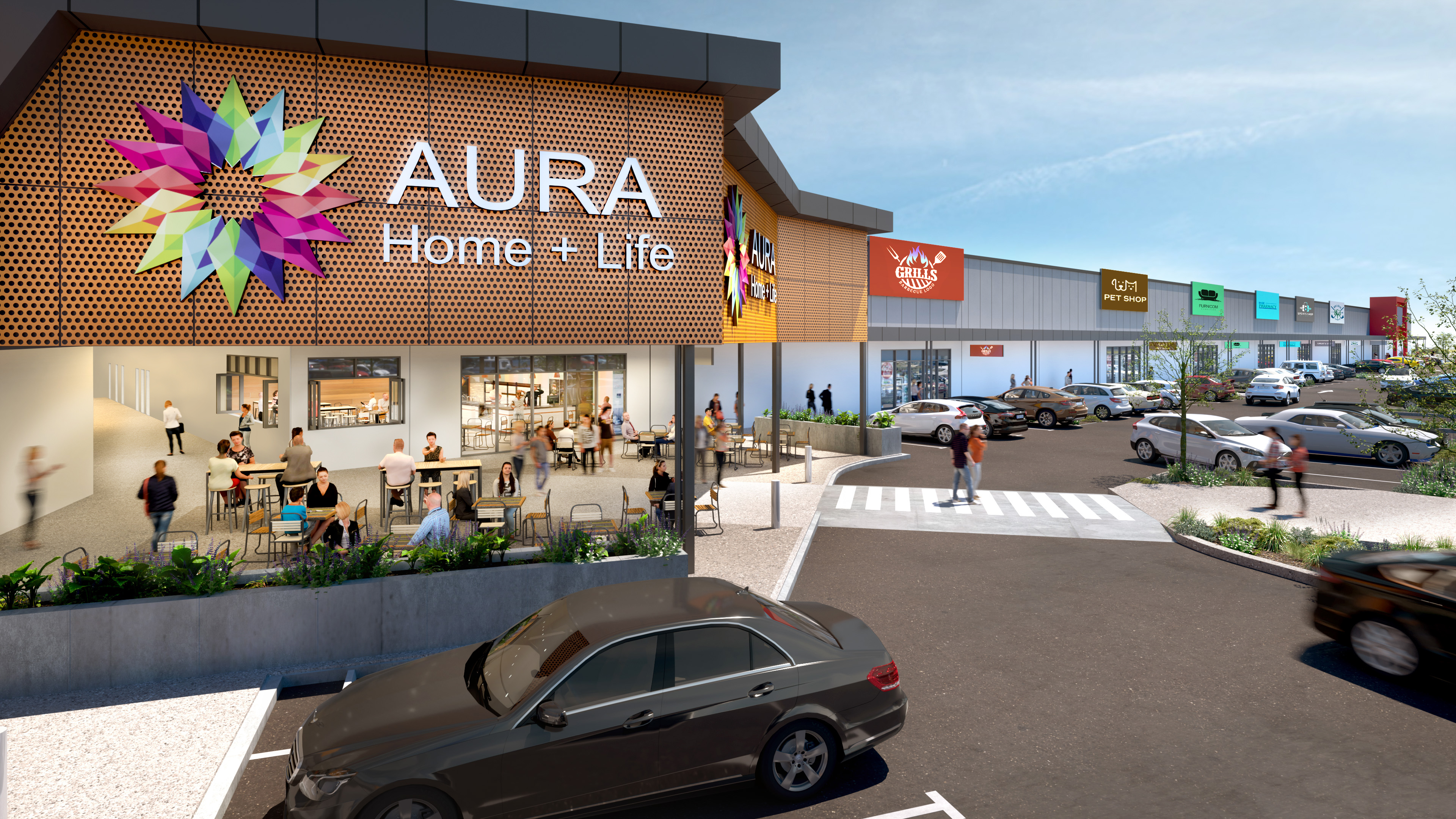 Image for National brand flock to Aura Home + Life, now 85% leased