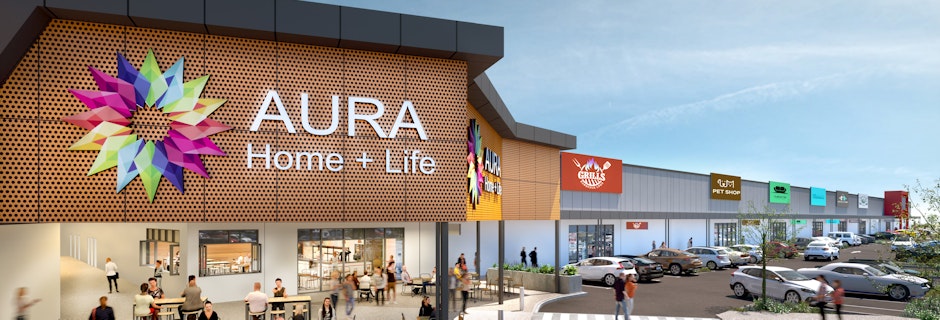 Image for National brand flock to Aura Home + Life, now 85% leased