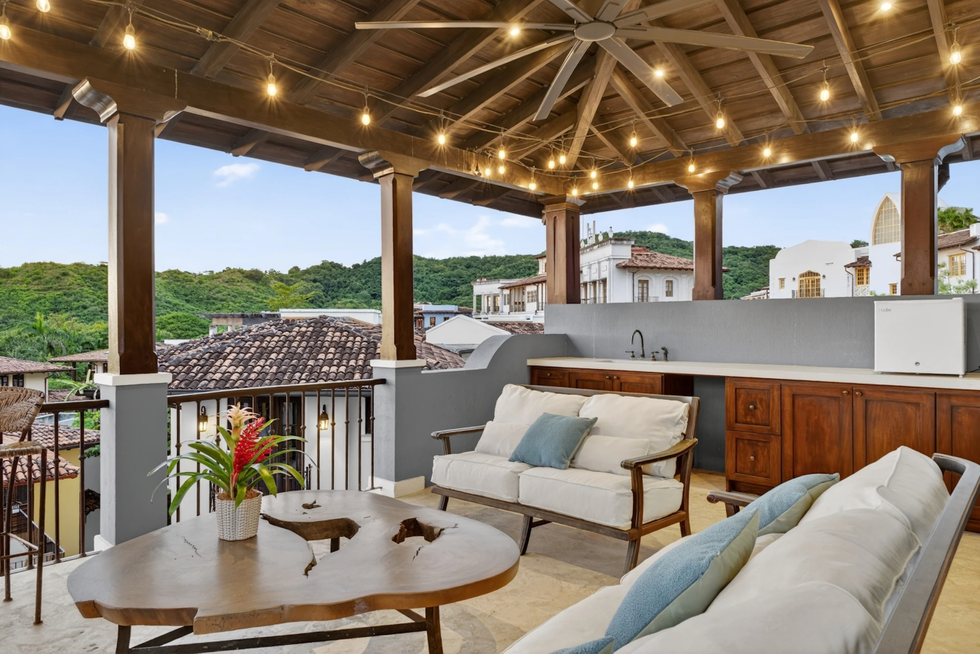 Rooftop Terrace Indigo