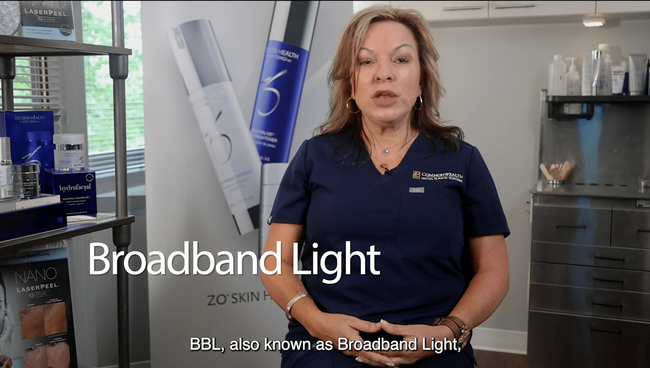 staff speaking about the BBL photofacial
