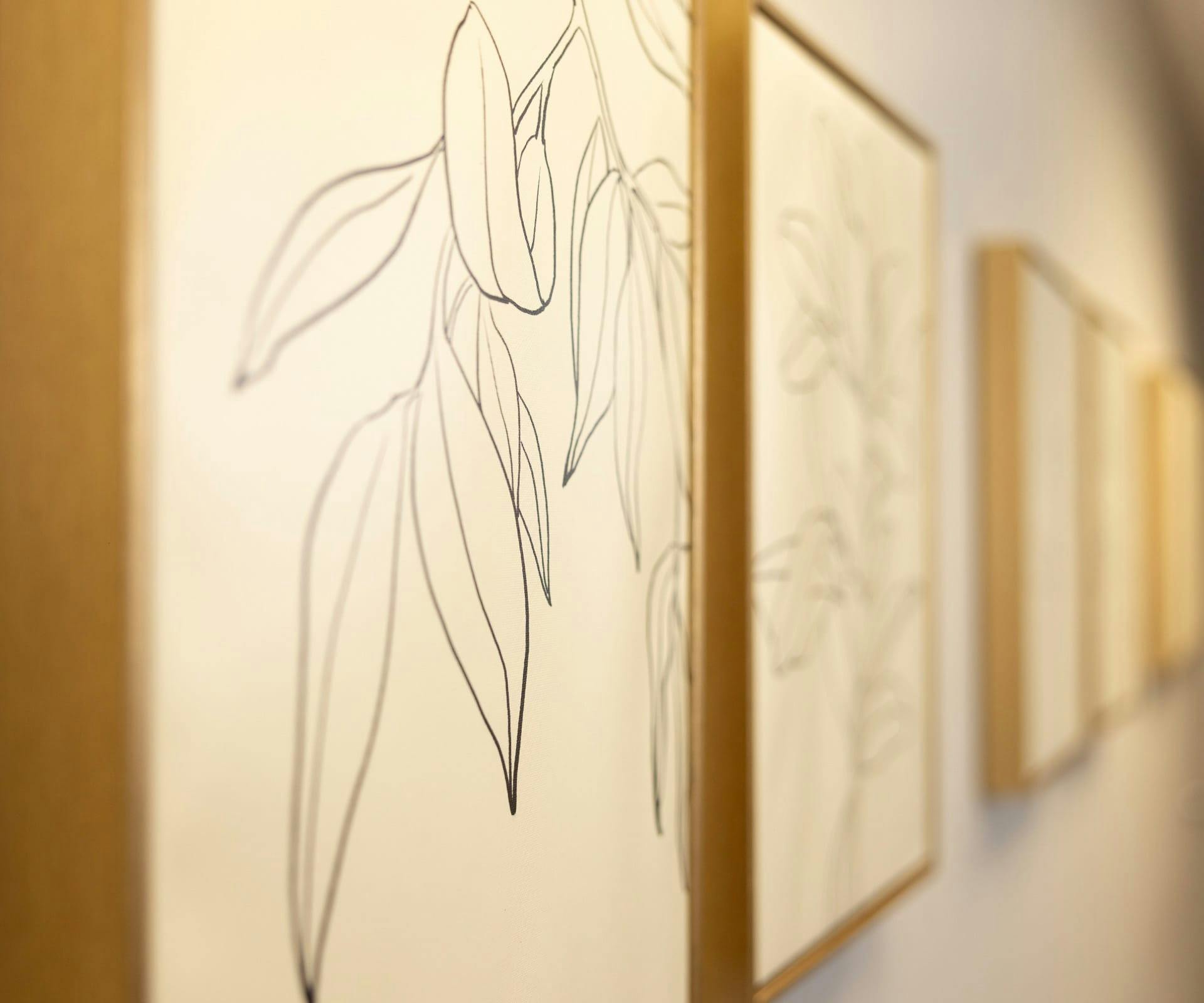 art on a wall