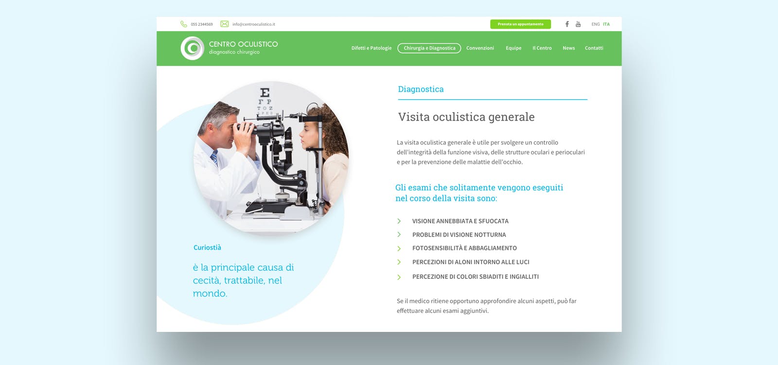 Website Centro Oculistico Website Centro Oculistico