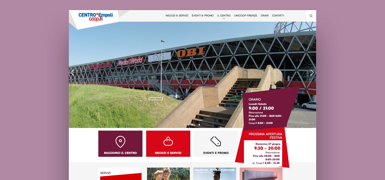 Website UniCoop Firenze Website UniCoop Firenze