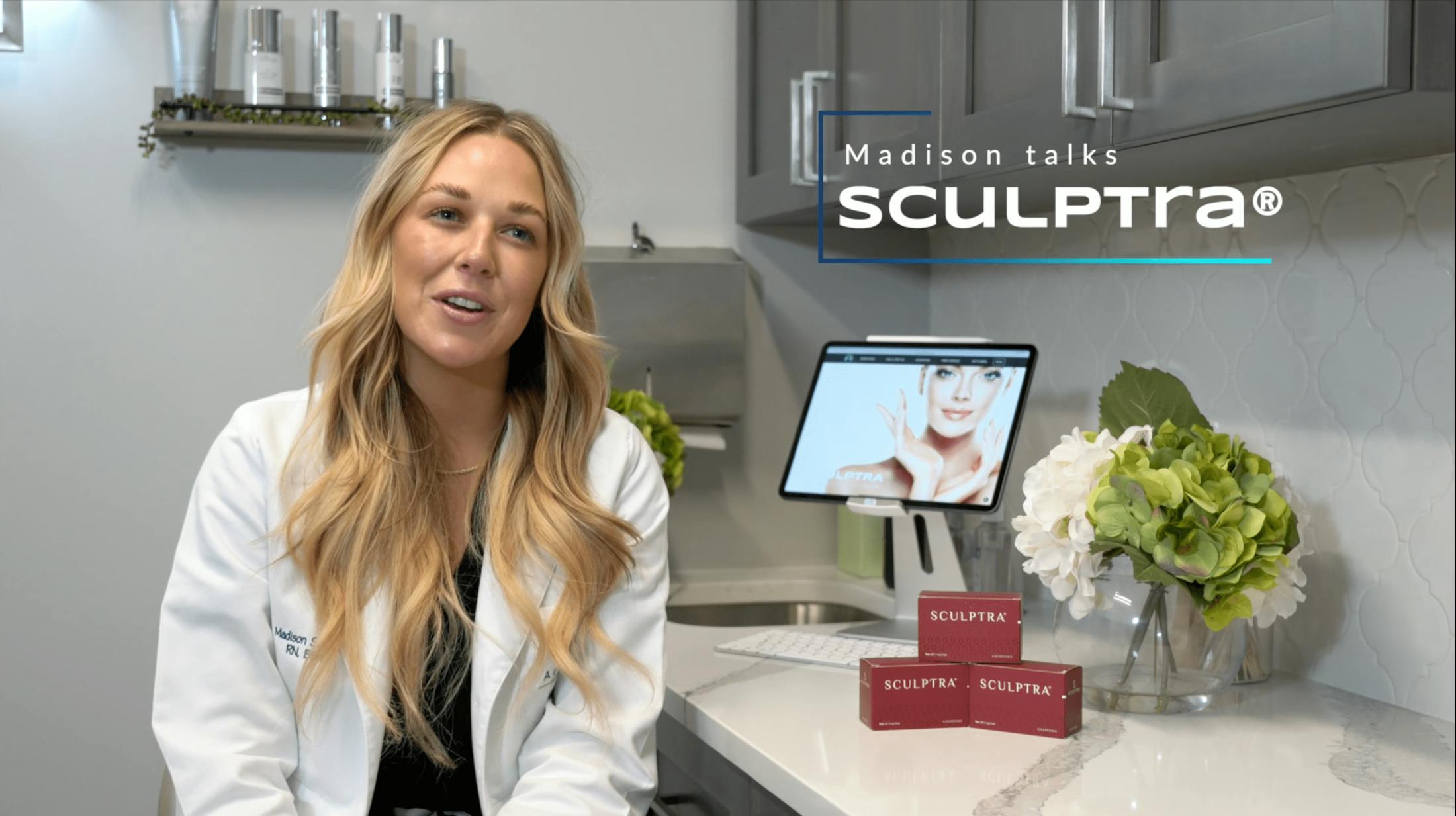 Madison talking about Sculptra