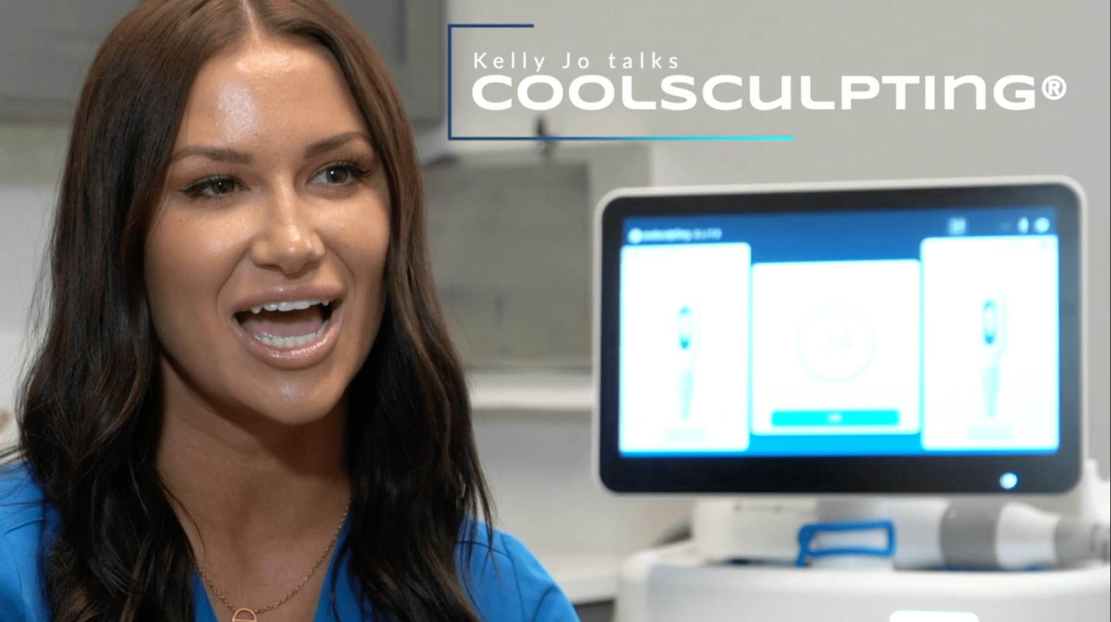 Kelly Jo talking about CoolSculpting