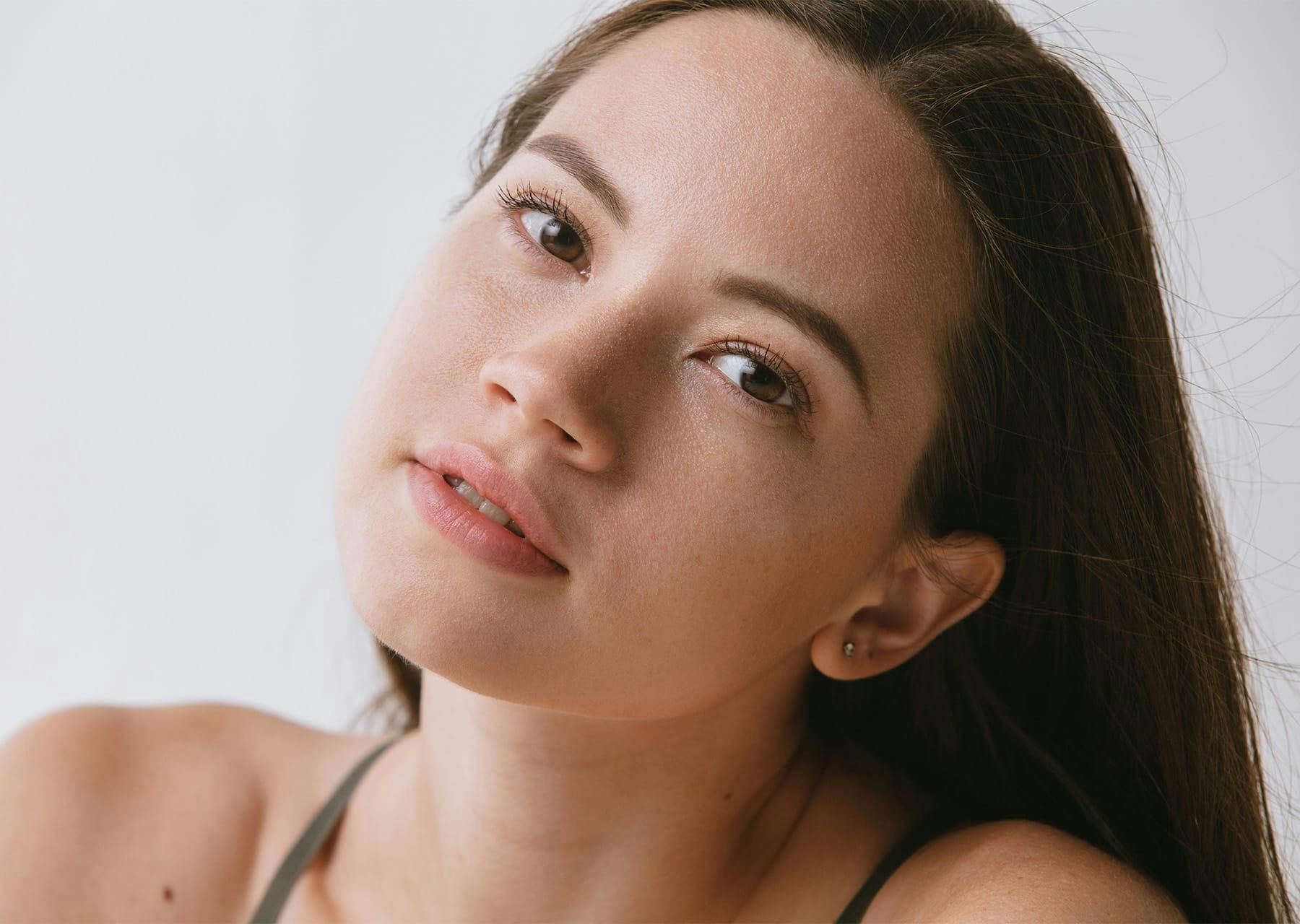 Young woman smiling