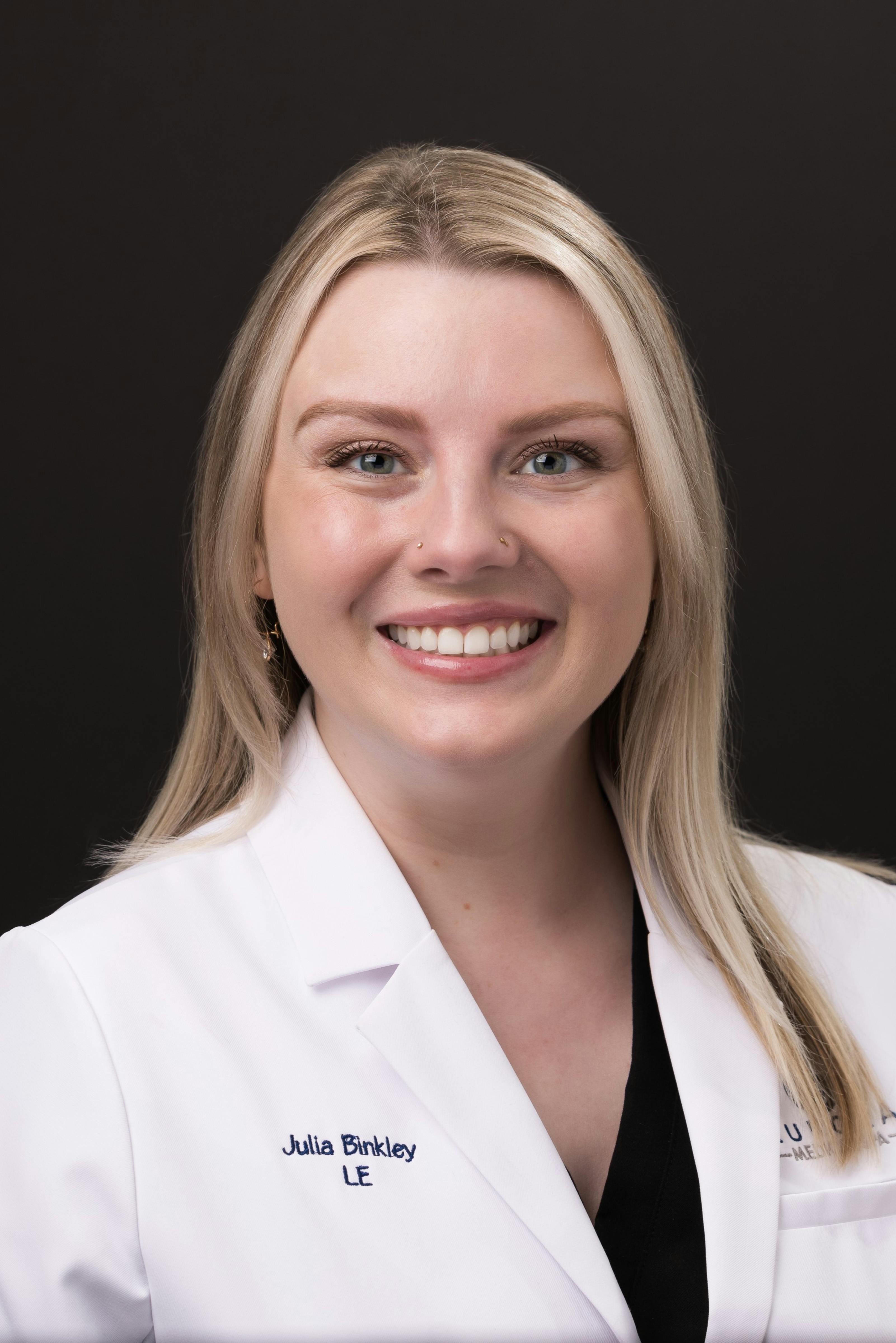 Julia Binkley at Aurora Medical Spa