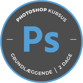 Photoshop kursus badge