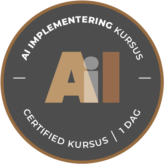 AI Implementering kursus badge
