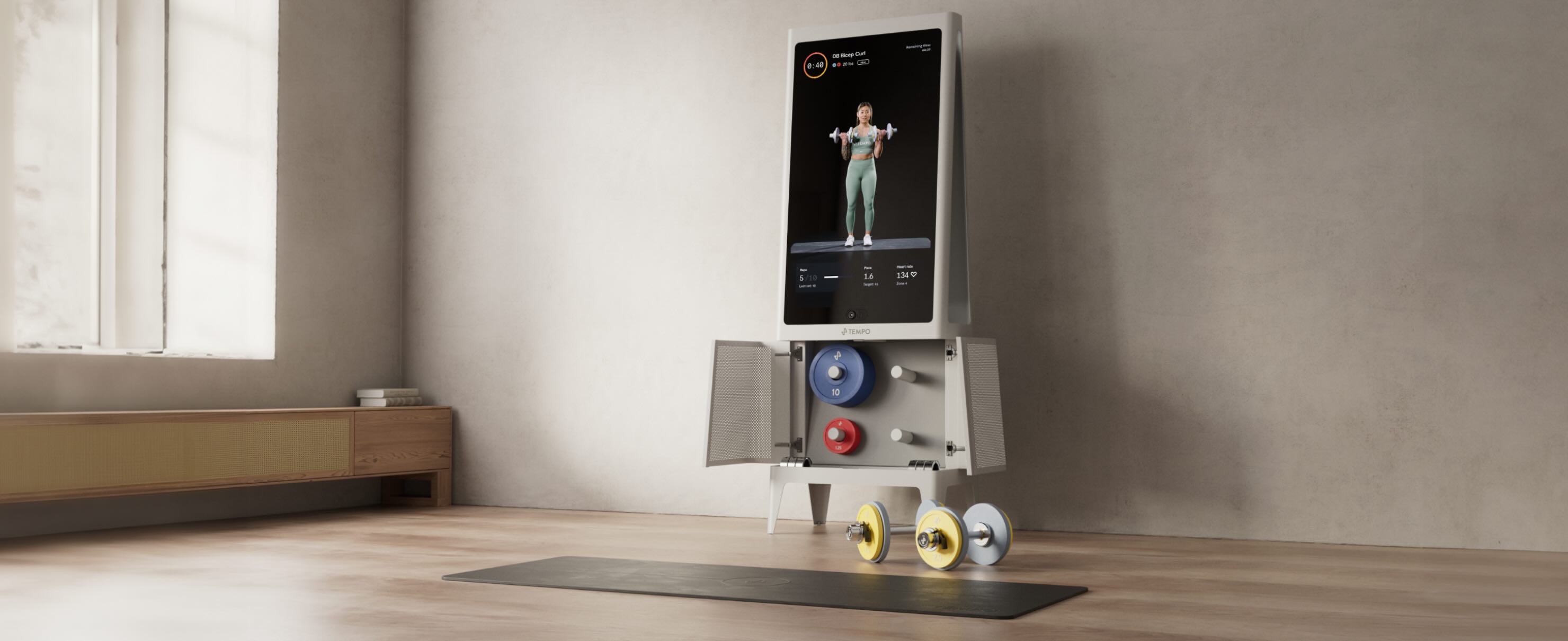Award-Winning AI-powered Home Gym Membership | Tempo