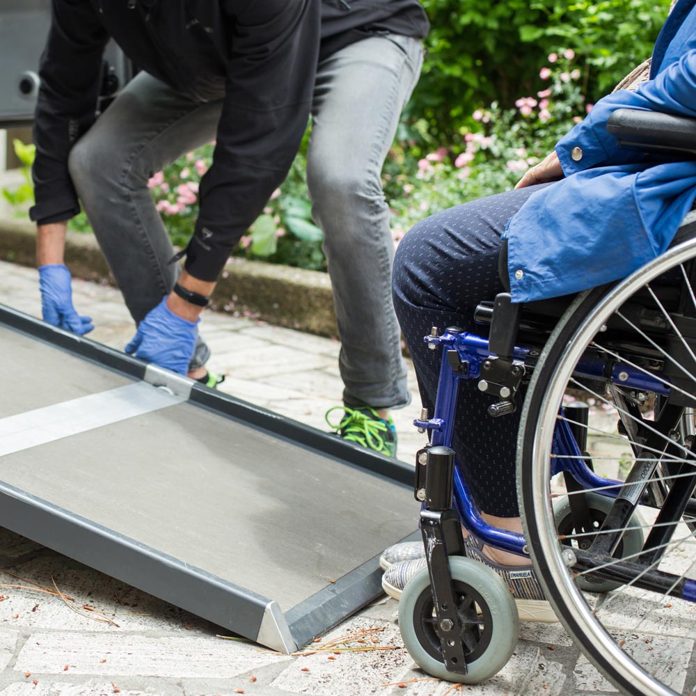 oprijplaat voor je rolstoel