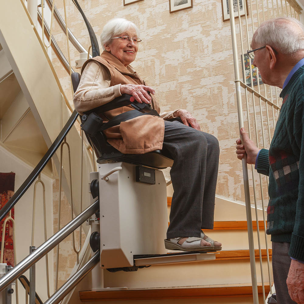 zelfstandig wonen valpreventie traplift