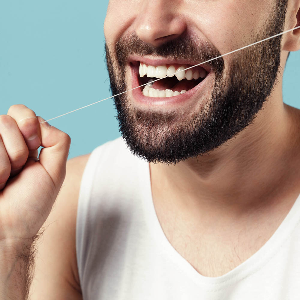 Het belang van tanden flossen