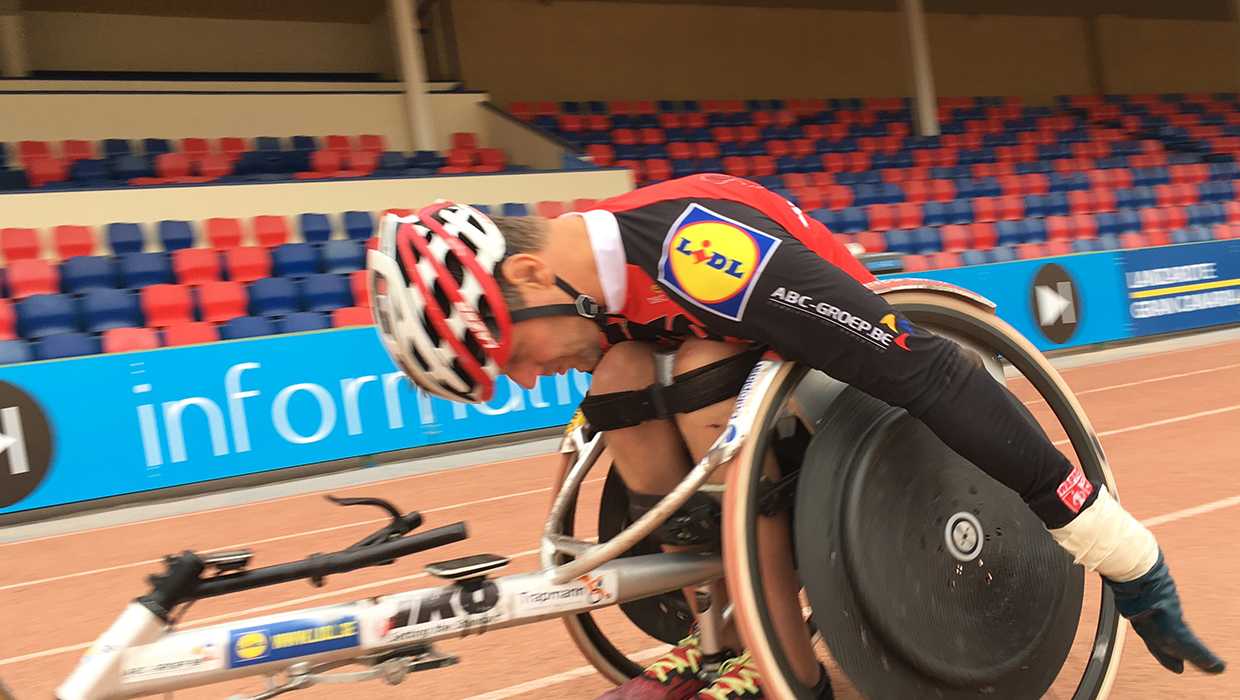 Peter Genyn paralympisch atleet
