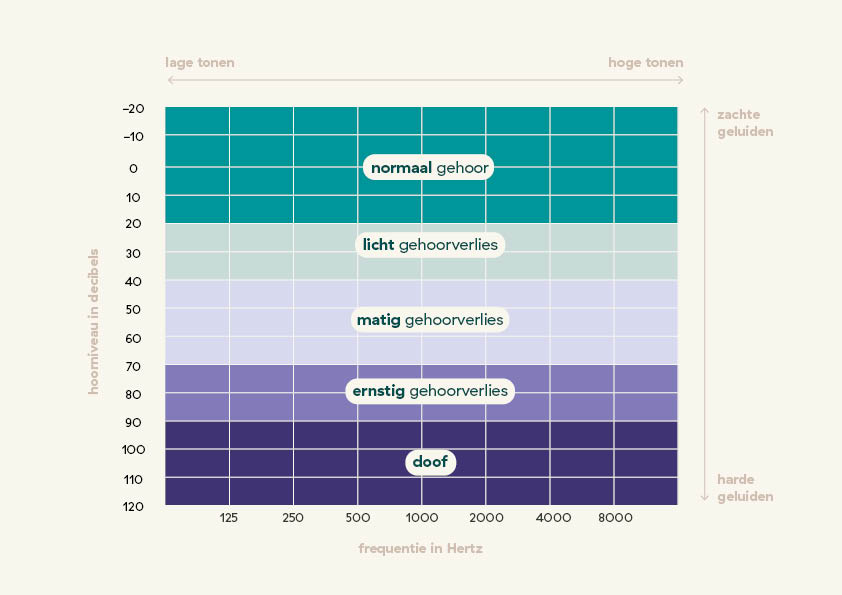 steekkaart_gradaties gehoorverlies