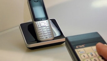 Draagbare telefoon met infrarood Draagbare telefoon met infrarood