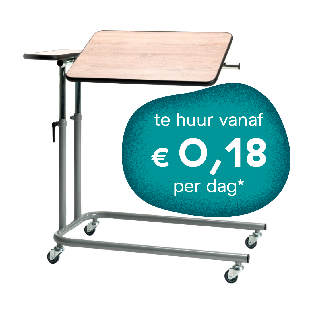 bedtafel op wieltjes ULD