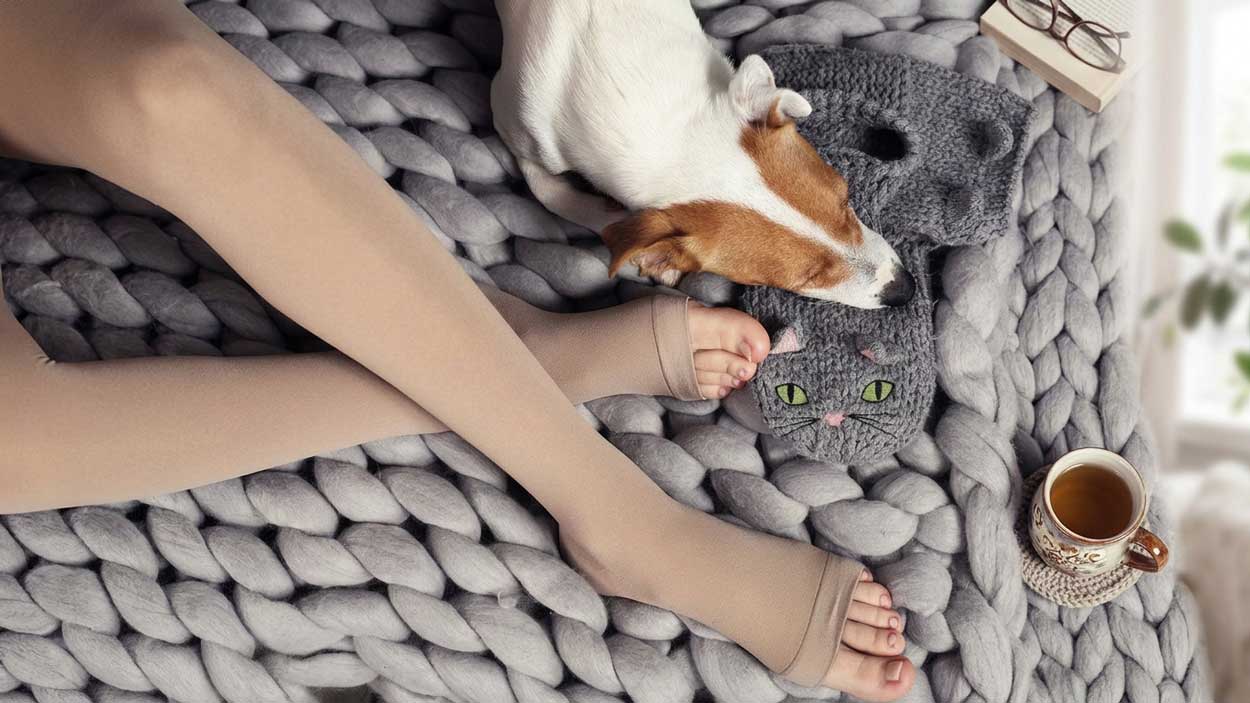 steun- of compressiekousen