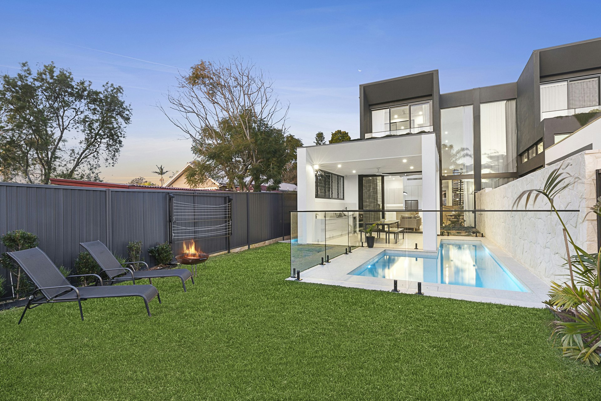 Image of backyard