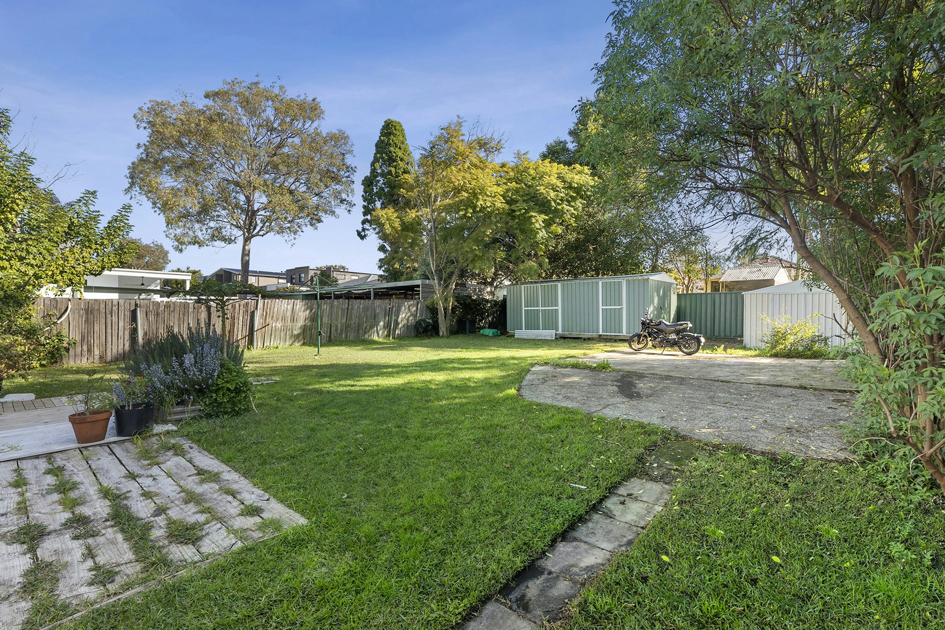 Image of backyard