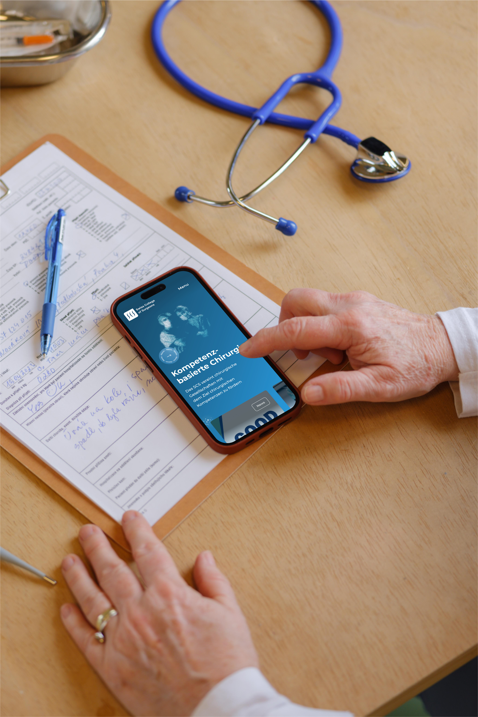 Device App auf einem Smartphone