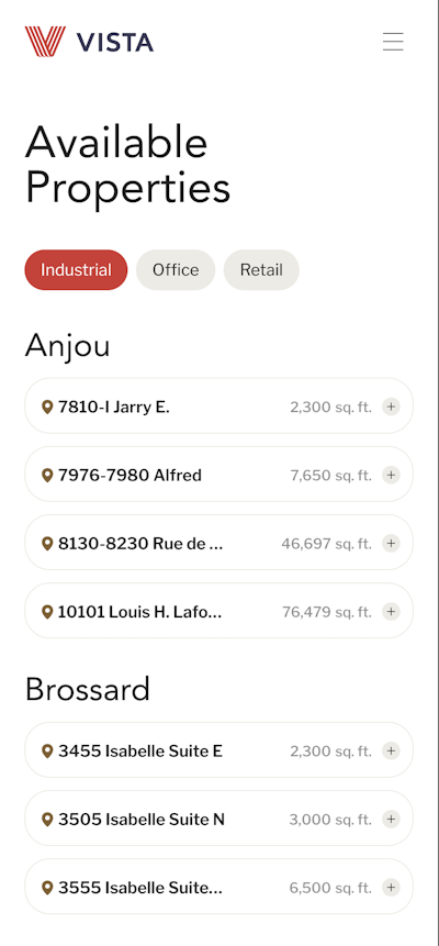 Screenshot page